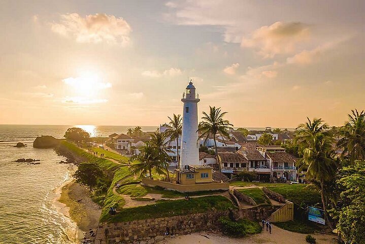Galle Dutch Fort Sunset Ramparts Walk